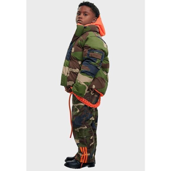 Adidas + IVP Kids reversible Puffer Jacket - Picture 4 of 5
